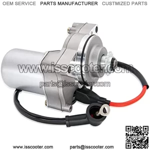 3 Bolt Starter Motor for 50cc 70cc 90cc 100cc 110cc 125cc Tao Tao Go Karts Pit Bike 4 Stroke Quad Wheelers - Electric ATV Starter Motor with Line