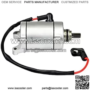 9 Tooth Starter Motor for 125cc/150cc, 250cc & 400cc ATVs, Dirt Bikes, & Go Karts