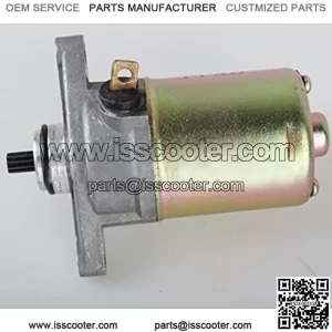 10 Teeth Electric Starter Motor for GY6 50cc Scooter Moped Parts