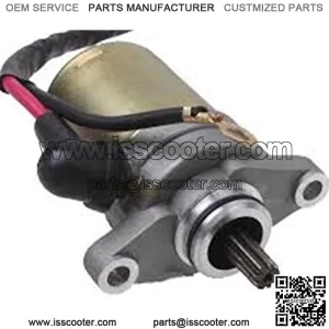 10 Teeth Electric Starter Motor for GY6 50cc Scooter Moped Parts  Tao Tao
