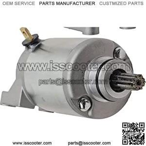 410-52257 Starter Compatible With/Replacement For Aprilia Scooter 125 150 200 Scarabeo (1999-2004) / Bombardier Rally 175 ATV 2003-2004 / AP0296390 420-296-390, 711-296-390 228000-8820