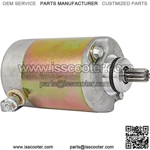 410-54051 Starter Compatible With/Replacement For Honda Scooter CN250 Helix, Fusion, Spazio 86-87, 92-07 244CC /CH250 Elite 85-88 244CC