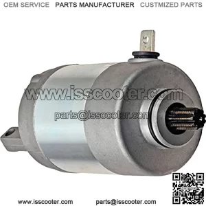410-54141  Starter Compatible with/Replacement for Yamaha Scooter Riva XC125 85-01 124CC /2YM-81800-00-00, 2YM-81800-01-00, 2YM-81890-00-00, 50M-81800-M0-00/12 Volt, CCW