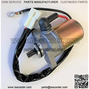 Electric Starter Motor 50cc 2-Stroke 9 Splines Jog Minarelli Scooter ATV