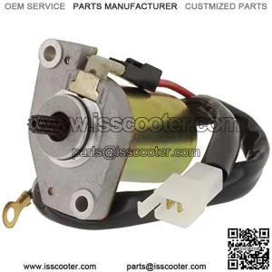 Starter for Polaris ATV Scrambler 50 49cc 01 02 03 E-Ton ATV AXL/TXL/Lightning/Viper 49-50cc, E-Ton Scooter Beamer, Matrix 49cc 2009-2010 650239 242-06129 RS41238 71-26-18642 0451805 18642