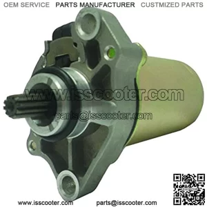 Starter Replacement For 1993-2007 Honda Scooter Elite 4 Stroke Aprilia Scarabeo 50 CH80, 31200-GE1-712, 31200GE1712, SMU0374, 41054103
