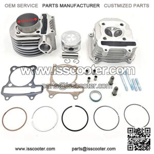 50mm caliber cylinder head kit with 69mm valve scooter Taotao and Ma ATV mopopies for GY6 50cc to 100cc engines