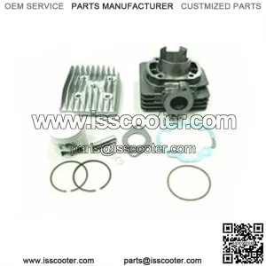 Cylinder Kit, 70cc Big Bore for 50cc 2-Stroke A/C Franco Morini Based Scooters