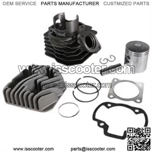 Cylinder Kit, Athena 70cc Big Bore for 50cc 2-Stroke Honda, Kymco Scooters