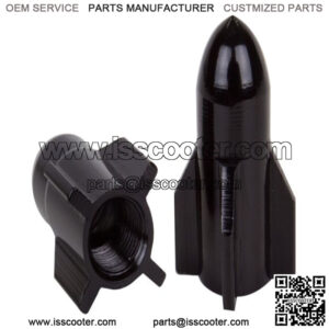 Black Atlas Valve Cap Set