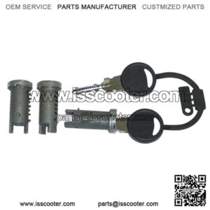 Lockset (3 Tumblers); Vespa PX, Genuine Stella