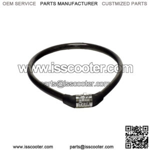 Light Duty Bike & Scooter Combination Lock & Cable