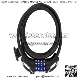 Lightshield Cable with Integrated Combination Lock