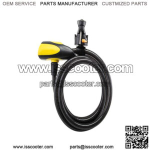 Coil Cable with Integrated Lock