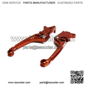 Adjustable Brake Levers (AluminumOrange) Honda PCX