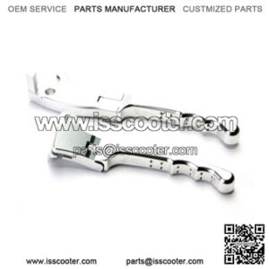 Folding Brake Levers (Disk TypeSilver) TNGDiamoRo