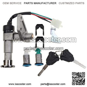 Ignition Switch Key Set for GY6 150cc Scooter Moped
