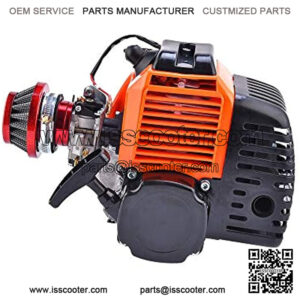 49cc 2 stroke Gas Scooter Engine With Racing Air Filter for ScooterX EVO Pep Boys Bicycle Motorized DIY