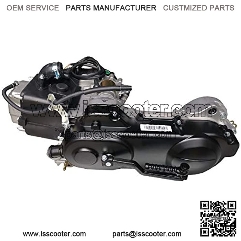 50cc 4-stroke GY6 Scooter Engine Auto w/CVT Transmission, Electric/Kick starter for 50cc GY6 Scooters