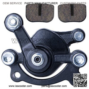 Rear Disc Brake Caliper With Replaced Pad Compatible with 47cc 49cc Pocket Bike Stand Up Goped Scooter Motovox MBX10 MBX11 Mini Dirt Bike MM-B80-BR MM-B105 80CC 2.5HP Moto Mini Bike