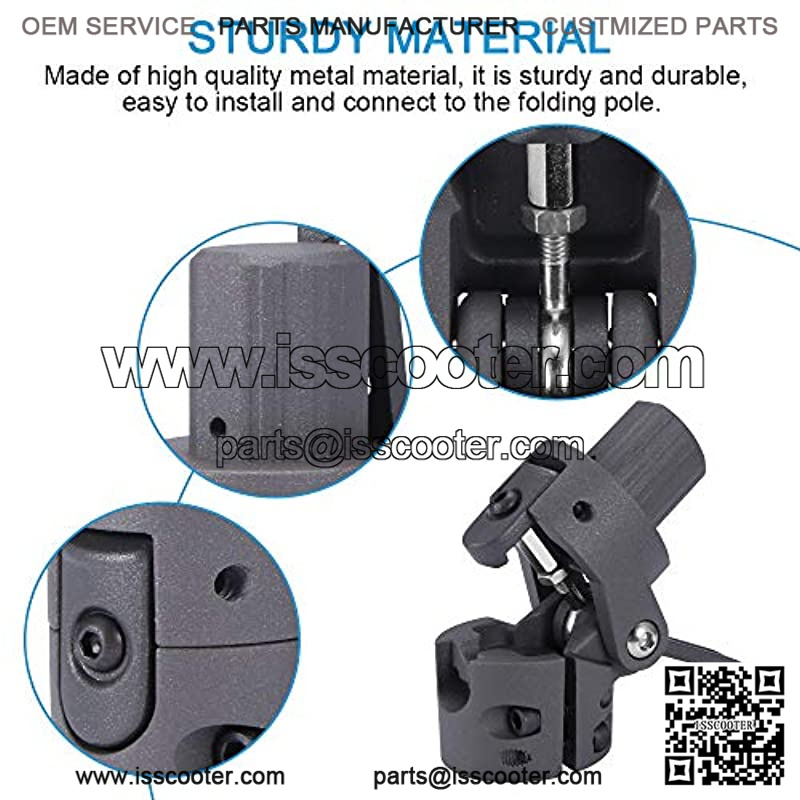 Electric Scooter Folding Pole Base, Electric Scooter Replacement Part Accessory for Xiaomi M365 - Image 2