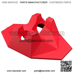Fuzion Universal Pro Scooter Stand Fits Scooters with 95mm to 120mm Scooter Wheels (Red Solid Matte)