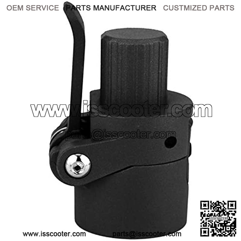 Foldable Handle Connector,Folding Pole Base Replacement Spare Parts for Xiaomi M365 Electric Scooter(Black)