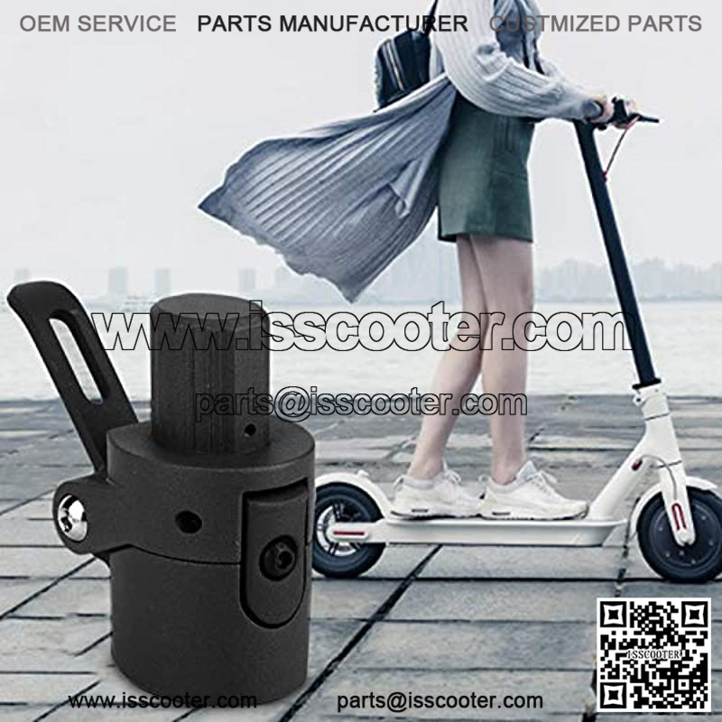 Foldable Handle Connector,Folding Pole Base Replacement Spare Parts for Xiaomi M365 Electric Scooter(Black) - Image 3