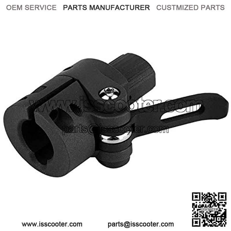 Foldable Handle Connector,Folding Pole Base Replacement Spare Parts for Xiaomi M365 Electric Scooter(Black) - Image 5