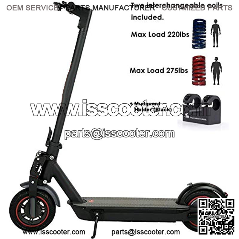 V4 Front Scooter Suspension Upgrade | Compatible w/ Segway Ninebot MAX | Scooter Parts for Safer, Smoother, More Comfortable Ride - Image 2