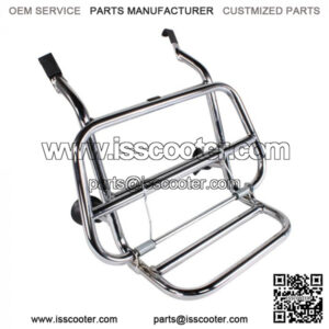 Chrome Front Rack; Vespa vera and Sprint