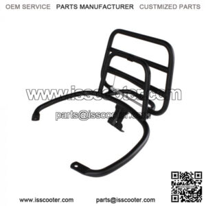 Rear Rack (Fold Down, Black); Vespa GTS