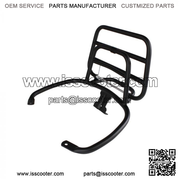 Rear Rack (Fold Down, Black); Vespa GTS