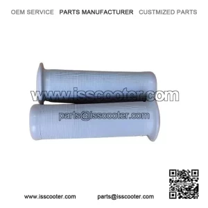 Brand New Grey Hand Grips for Vespa VNA, VNB, VBC, VBA, VBB, VKB, P, PX & GS.