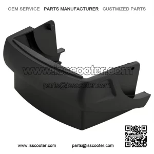 Black ABS Plastic Rear Frame Bumper for VESPA PX125, PX150 & PX200 (2006-2016).