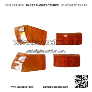 Brand New Set of Signal Light Lenses for Vespa VNX, VLX, VSX, PX & Stella.
