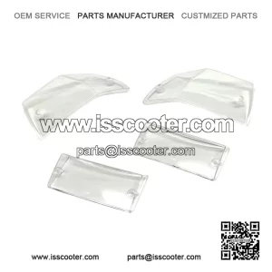 Clear Lexus-Style Front & Rear Indicator Lens Set (Left/Right) for VESPA PX, PE & T5.