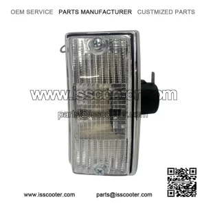 Clear Front Right Hand Side Indicator for Piaggio Vespa PX & T5.