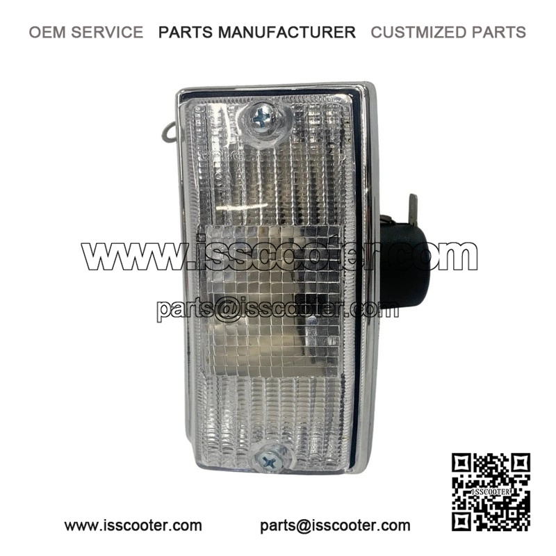 Clear Front Right Hand Side Indicator for Piaggio Vespa PX & T5.