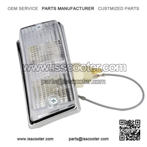 Clear Front Left Hand Side Indicator for Vespa PX & T5.