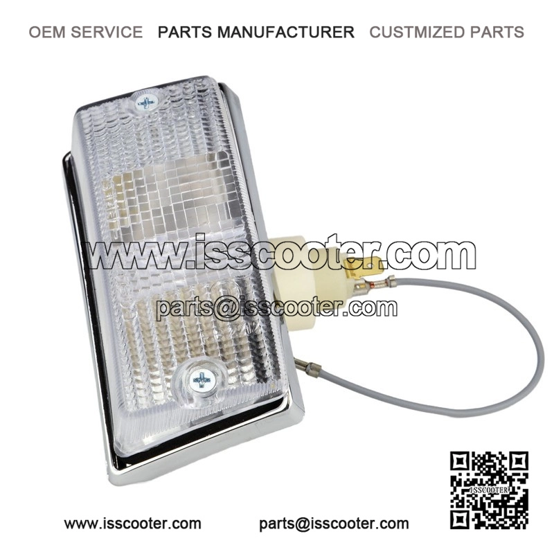 Clear Front Left Hand Side Indicator for Vespa PX & T5.
