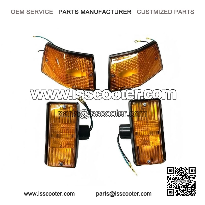Standard Set of Front and Rear Indicator Units for VESPA PX125E, PX150E & PX200E.