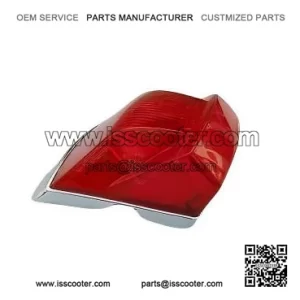 Complete Chrome Stop / Taillight for Vespa PX 125-150-200 (Latest Model).