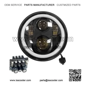 LED Front Headlight (7000 Lumen) for Vespa PX 125/150/200.