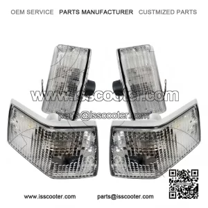 White Front & Rear Indicator for Piaggio Vespa PX 125/150/200 (Last Series).