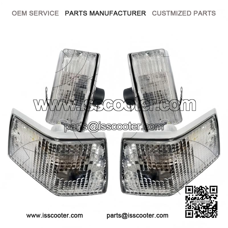 White Front & Rear Indicator for Piaggio Vespa PX 125/150/200 (Last Series).