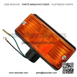 Complete Orange Left Indicator (Piaggio) for Vespa PX 125/150/200 E.