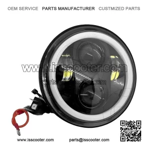 Complete Headlight / Indicator with LED for VESPA PX 150 (Disc Model).