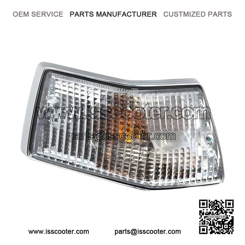 Transparent Rear Left Indicator Lens, Vespa PX 125 150 200