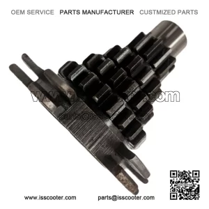 Gear Cluster (4-Speed, 12-13-17-21 Tooth) for Vespa PX, LML & Cosa 125/150/200cc.